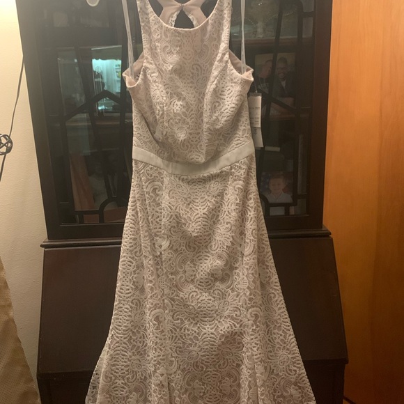 Nude *Classy* Bridal/shower/second wedding/party gown - Picture 9 of 12